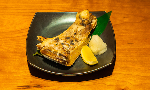 本マグロ・カマの塩焼き